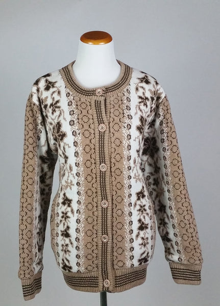 Ladies Warm Lined Cardigan - UK Sweater House