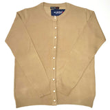 Ladies Plain Round Neck  Cardigan - UK Sweater House