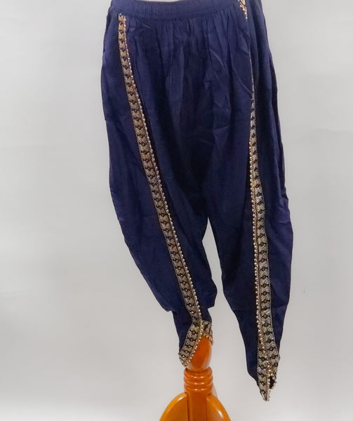 Rayon Full Length Free Size Dhoti Pant For Women - UK Sweater House
