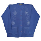 Ladies Embroidery Cardigan - UK Sweater House