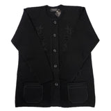 Ladies Embroidery Cardigan - UK Sweater House