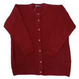 Ladies Self Design Knitted Cardigan - UK Sweater House