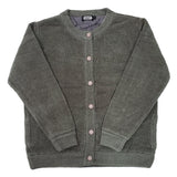 Ladies Chenille Lined Plain Cardigan - UK Sweater House