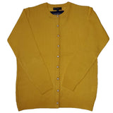 Ladies Round Neck Cable Cardigan - UK Sweater House