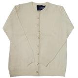 Ladies Round Neck Cable Cardigan - UK Sweater House