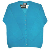 Ladies Plain Vnk Cardigans - UK Sweater House