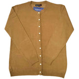 Ladies Plain Round Neck  Cardigan - UK Sweater House