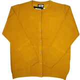 Ladies Plain Round Neck  Cardigan - UK Sweater House