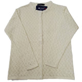 Ladies Lurex Knit Cardigan - UK Sweater House