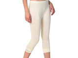 Women's Lycra Capri with Lace and stud - UK Sweater House